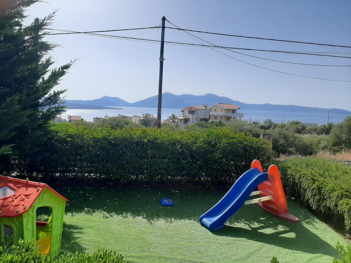 Aliveri Flat With Sea View Exterior foto