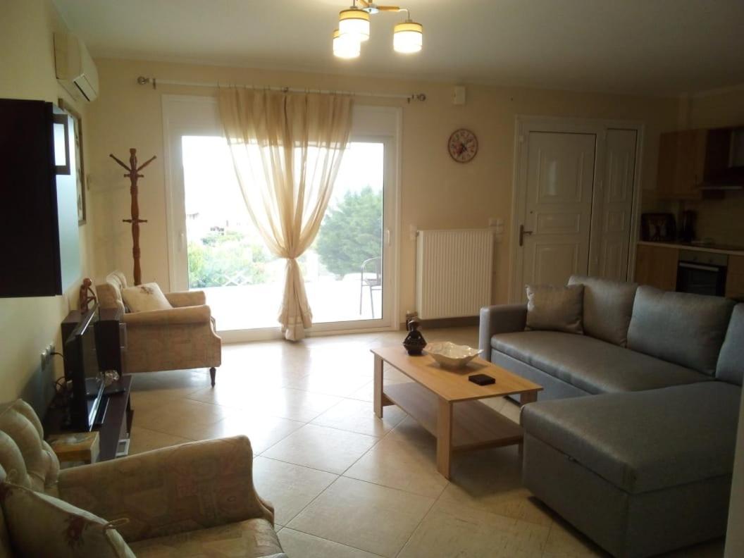 Aliveri Flat With Sea View Exterior foto